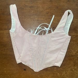 handmade corset
all reused second hand materials